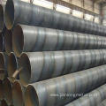 Q235B Large diameter spiral welded black price